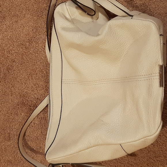 Vince Camuto White and Silver Shoulder Bag/Backpack - Picture 8 of 15